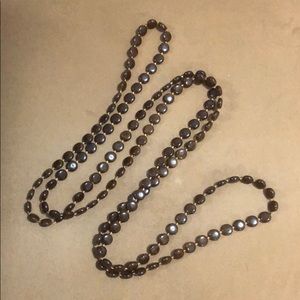 👗Brown Beaded Necklace